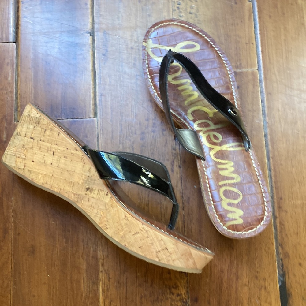 Sam Edelman Wedge Sandals, size 10